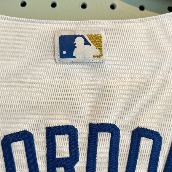 World Series Royals Baseball Jersey, Number 4, Gordon, Size XL - Picture 12 of 15